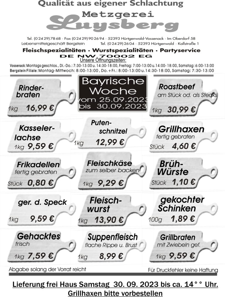 Metzgerei Luysberg - Angebot 2023 Oktoberfest vom 25.09. 30.09.23 1 768x1014 1