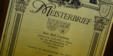 Metzgerei Luysberg - meister